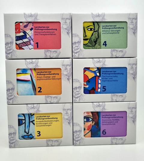 Heilpraktiker Psychotherapie - 1200 Lernkarten - Teil 1-6 - Marcus Mery