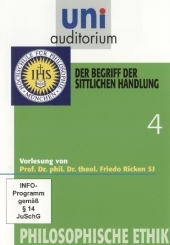 Der Begriff der sittlichen Handlung, 1 DVD