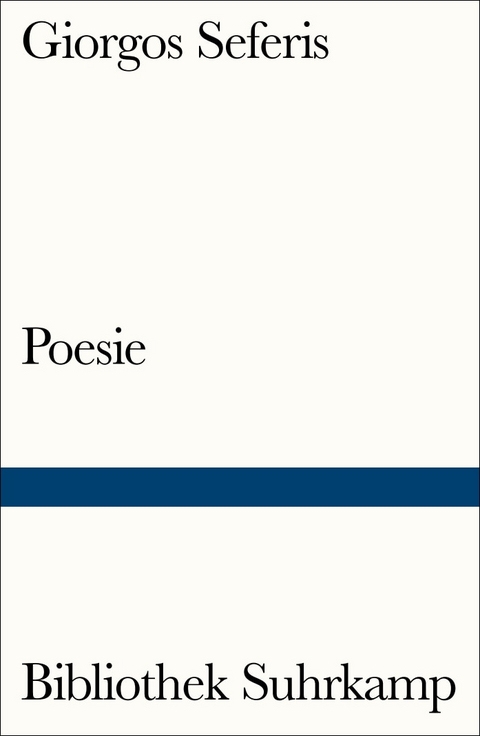 Poesie - Giorgos Seferis