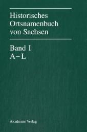 Historisches Ortsnamenbuch von Sachsen - 