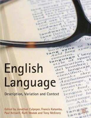 English Language - Jonathan Culpeper, Francis Katamba, Paul Kerswill