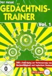 Der neue Gedächtnistrainer, 1 CD-ROM. Tl.1