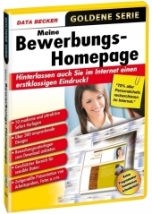 Meine Bewerbungshomepage, CD-ROM