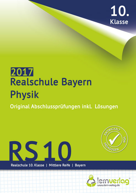 Abschlusspr&uuml;fung Physik Realschule Bayern 2017