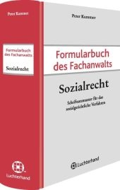 Formularbuch des Fachanwalts Sozialrecht