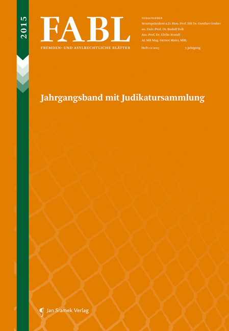Fremden- und Asylrechtliche Blätter