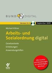 Arbeits- und Sozialordnung digital Vers. 11.1