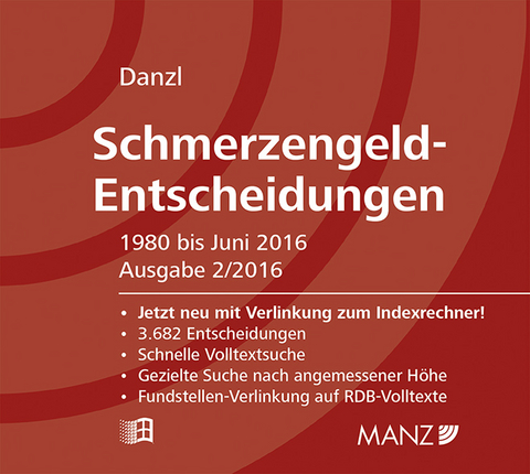 Schmerzengeld-Entscheidungen - Karl-Heinz Danzl