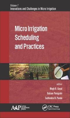 Micro Irrigation Scheduling and Practices - 