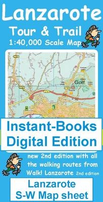 Lanzarote Tour and Trail Southwest Map