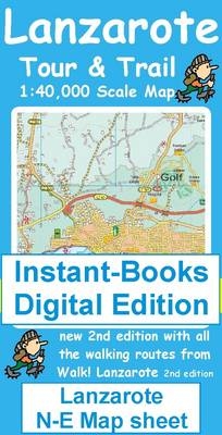 Lanzarote Tour and Trail Northeast Map