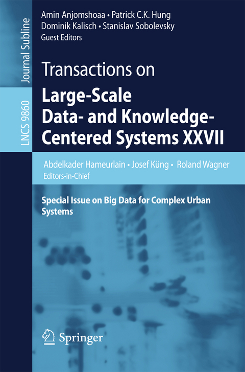 Transactions on Large-Scale Data- and Knowledge-Centered Systems XXVII - 