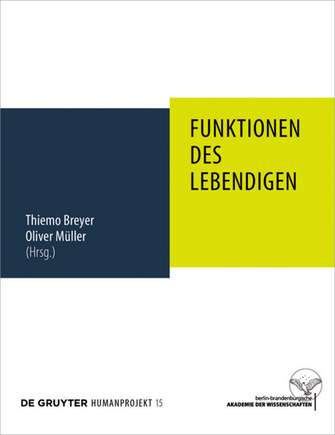 Funktionen des Lebendigen - 
