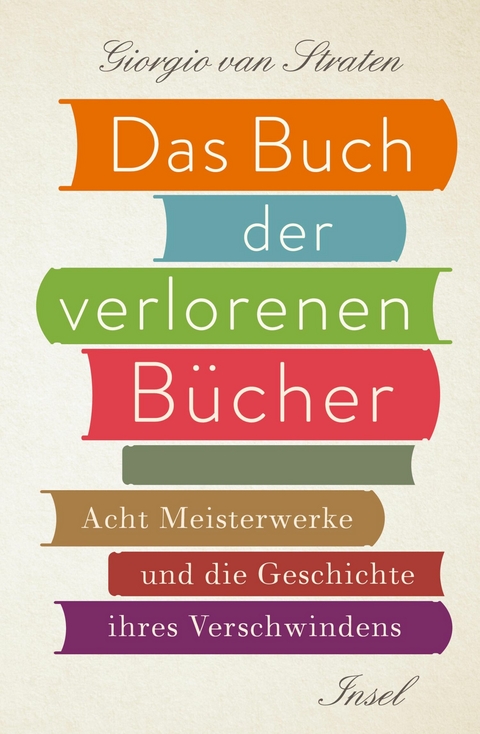 Das Buch der verlorenen B&uuml;cher - Giorgio Van Straten