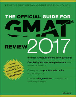 The Official Guide for GMAT Review 2017 with Online Question Bank and Exclusive Video -  GMAC (Graduate Management Admission Council)