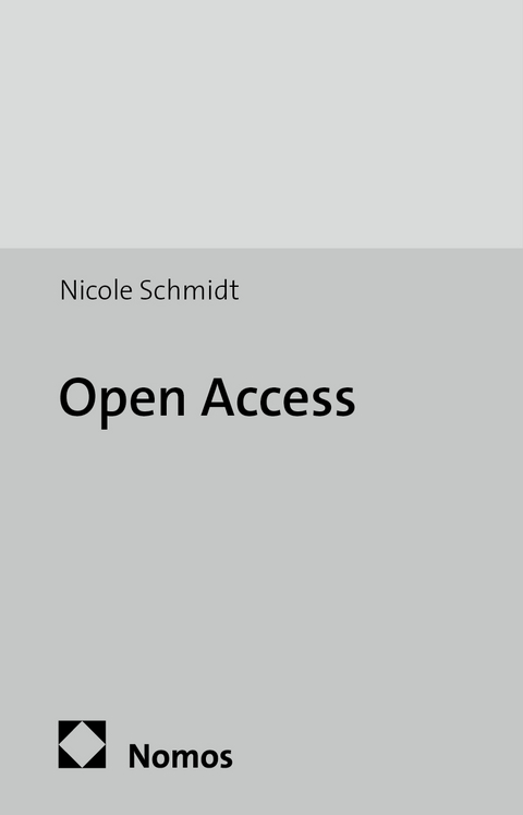 Open Access - Nicole Schmidt