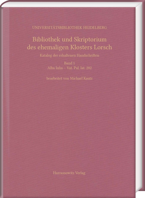 Bibliothek und Skriptorium des ehemaligen Klosters Lorsch - 