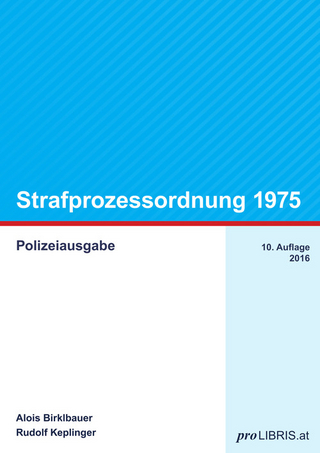 Strafprozessordnung 1975
