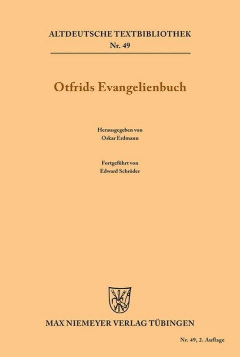 Otfrids Evangelienbuch - 