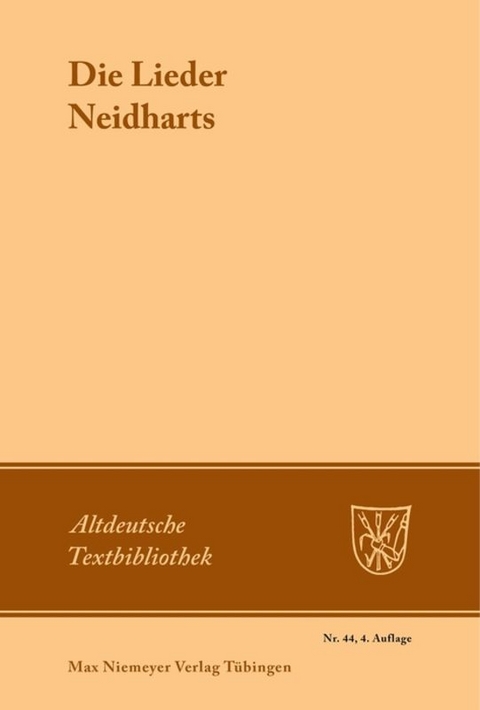 Die Lieder Neidharts - 