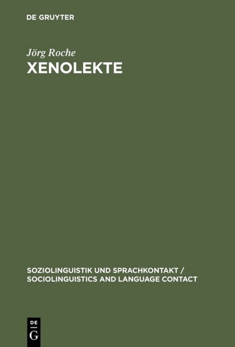 Xenolekte - J&ouml;rg Roche