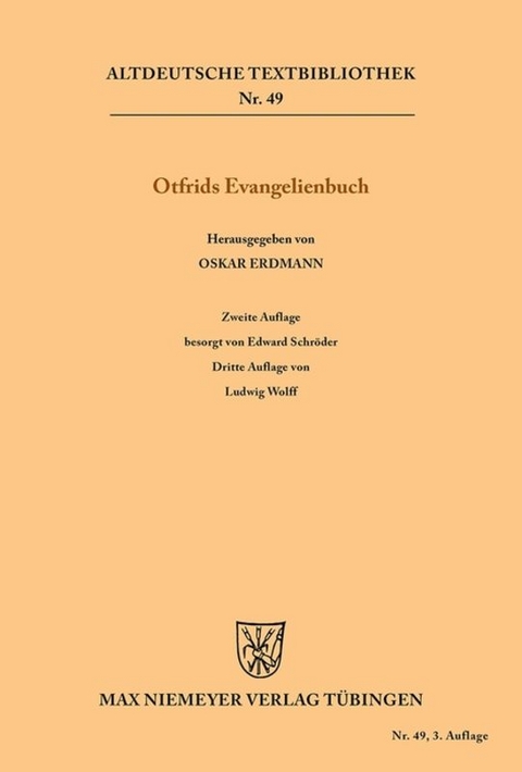 Otfrids Evangelienbuch - 