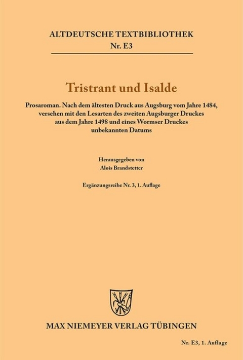 Tristrant und Isalde - 