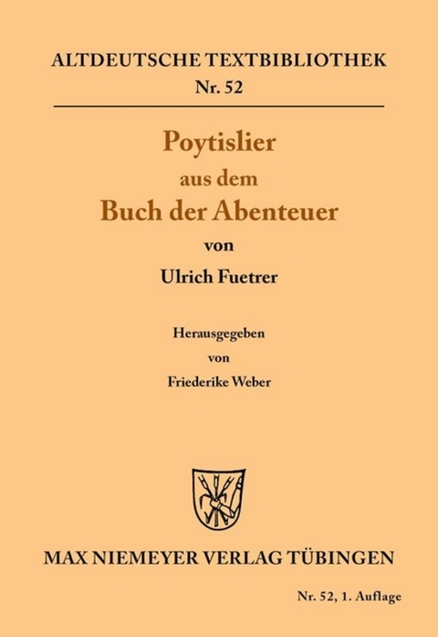 Poytislier aus dem Buch der Abenteuer - Ulrich F&uuml;etrer