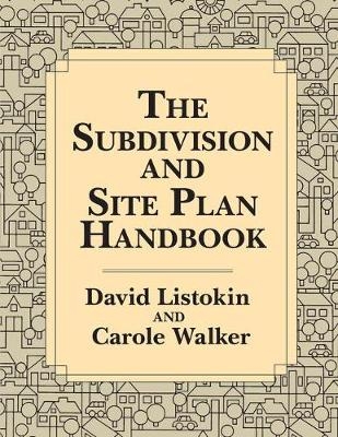 Subdivision and Site Plan Handbook