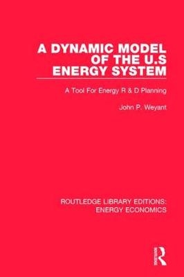 Dynamic Model of the US Energy System -  John P. Weyant