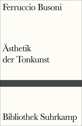 Entwurf einer neuen Ästhetik der Tonkunst