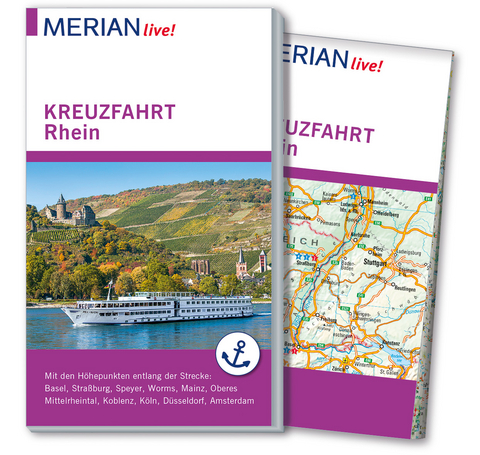 MERIAN live! Reisef&uuml;hrer Kreuzfahrt Rhein - Christel Juchniewicz