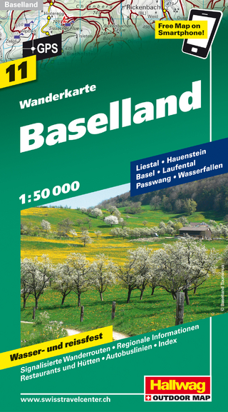 Baselland Wanderkarte Nr. 11, 1:50 000