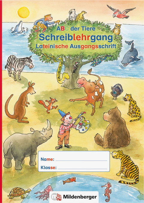 ABC der Tiere &ndash; Schreiblehrgang LA in Sammelmappe - Kerstin Mrowka-Nienstedt