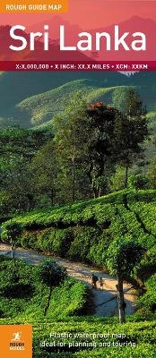 Rough Guide Map Sri Lanka