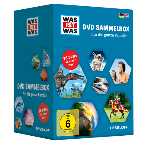 WAS IST WAS DVD Sammelbox mit 26 Folgen