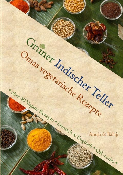 Gr&uuml;ner Indischer Teller - Anuja Hariharan, Balaji Venugopal