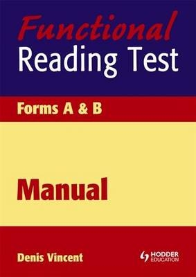 Functional Reading Tests Speciment Set