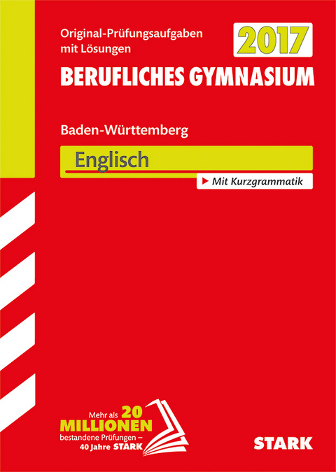 Abiturpr&uuml;fung Berufliches Gymnasium Baden-W&uuml;rttemberg - Englisch