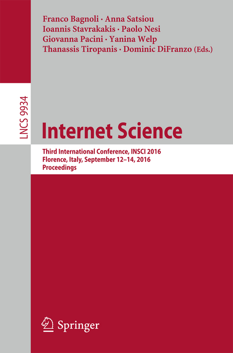 Internet Science - 