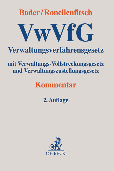 Verwaltungsverfahrensgesetz. VwVfG - 
