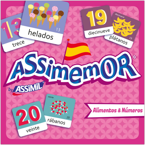 Assimemor, Alimentos & N&uacute;meros - Speisen & Zahlen (Kinderspiel)