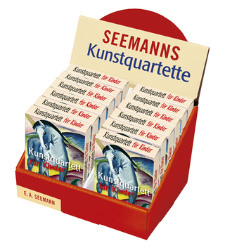 Thekenaufsteller Kunstquartett für Kinder