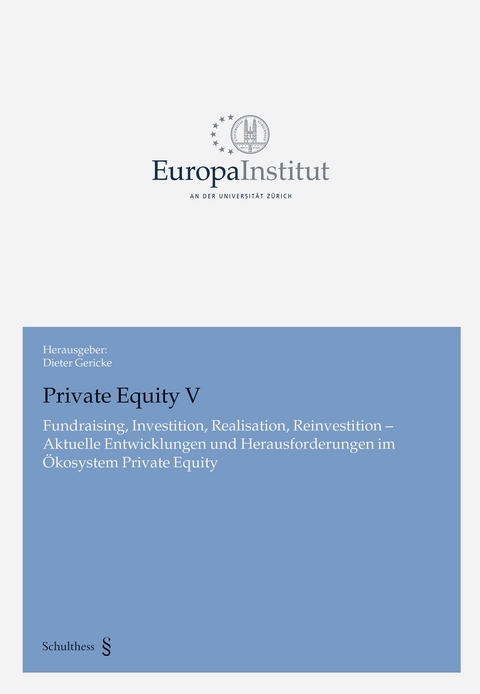 Private Equity V - Dieter Gericke