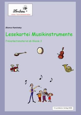 Lesekartei Musikinstrumente - Bianca Kaminsky