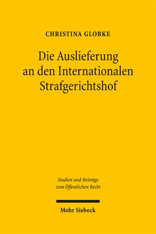 Die Auslieferung an den Internationalen Strafgerichtshof