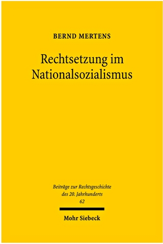 Rechtsetzung im Nationalsozialismus
