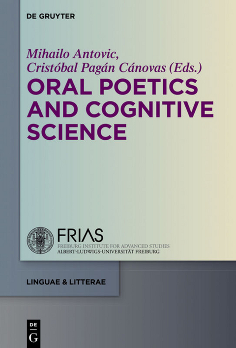 Oral Poetics and Cognitive Science - 