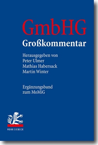 GmbHG - Gesetz betreffend die Gesellschaften mit beschränkter Haftung