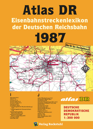 ATLAS DR 1987 - Eisenbahnstreckenlexikon der Deutschen Reichsbahn
